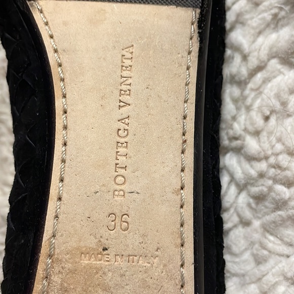 Authentic Bottega Veneta Woven Italian Suede Slip-On Loafer/ Driving Shoe sz 6 - Picture 8 of 9